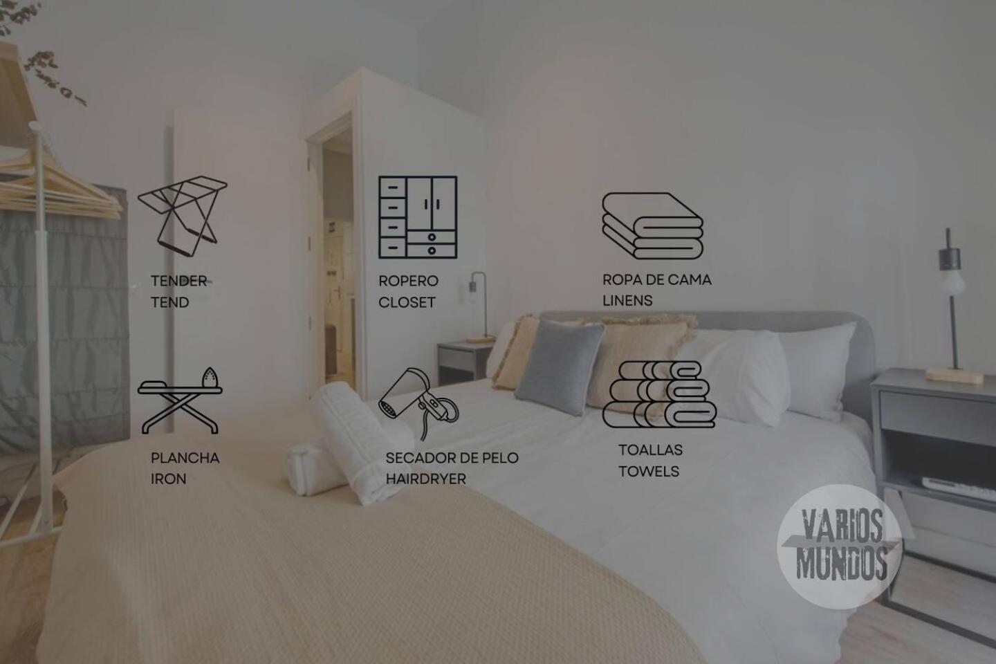 Апартаменты Nuevo Apt De 7Pax Entre La Cava Alta Y La Cava Baja Мадрид Экстерьер фото