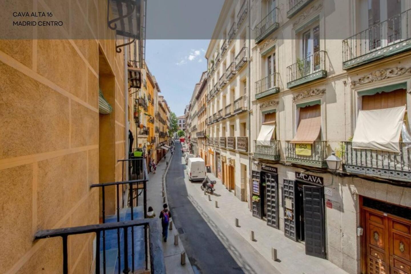 Апартаменты Nuevo Apt De 7Pax Entre La Cava Alta Y La Cava Baja Мадрид Экстерьер фото